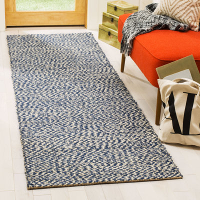 Tapis en jute tissé à la main en fibre naturelle Dollard