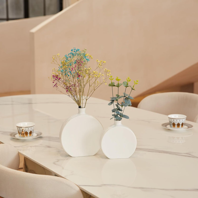 White Ceramic Vase