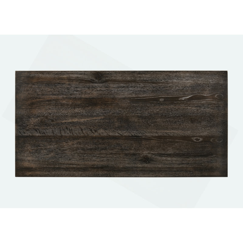Weathered Gray Finish Counter Height Table