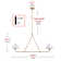 Ackerson 2 - Light Dimmable Linear Chandelier
