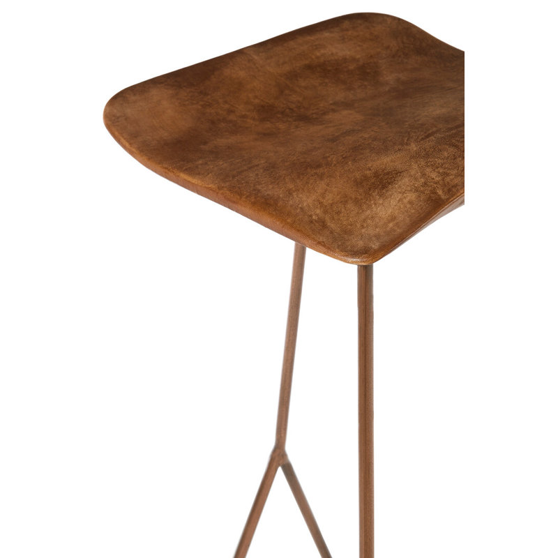 Counter Stool with Metal Frame