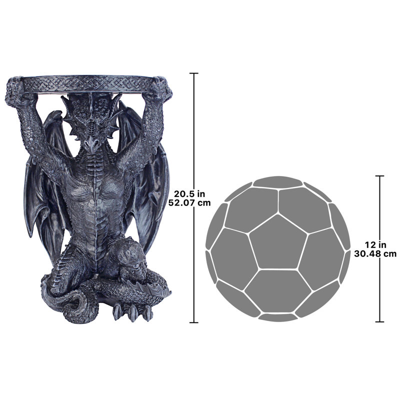 Table de bout Gothic Dragon Figurine