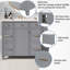 Meuble-lavabo simple 36 po avec comptoir-685462378-685462374
