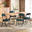 Office Folding Chairs Set of 4