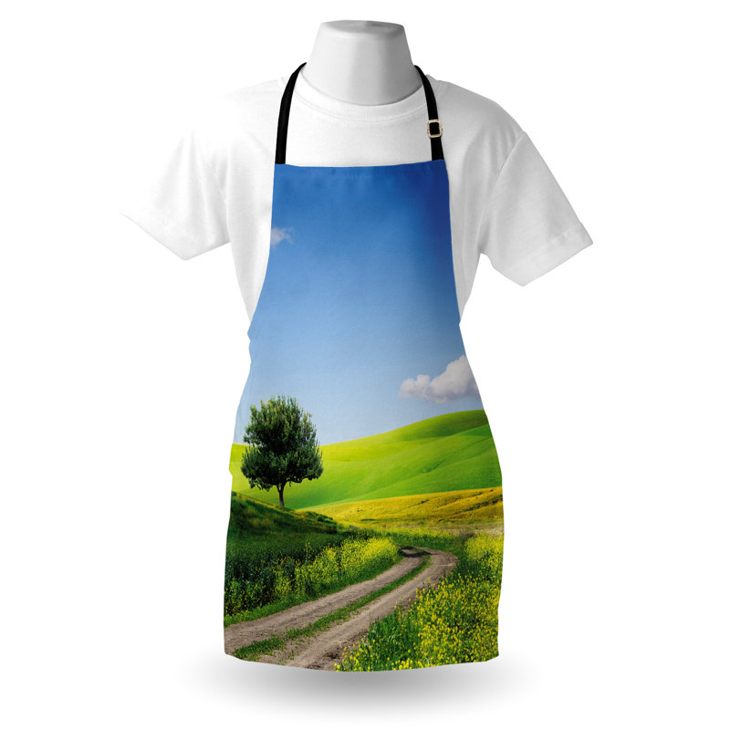 No Pattern Bib Apron