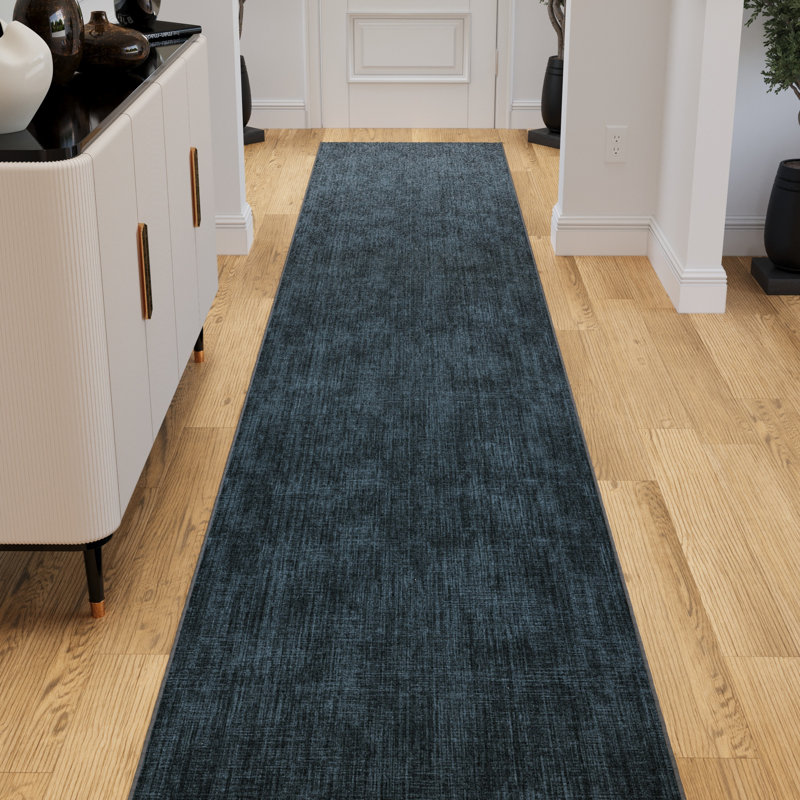 Tapis d'intérieur antidérapant Kaira, Tapis de couloir 1 pi 10,5 po x 13 pi