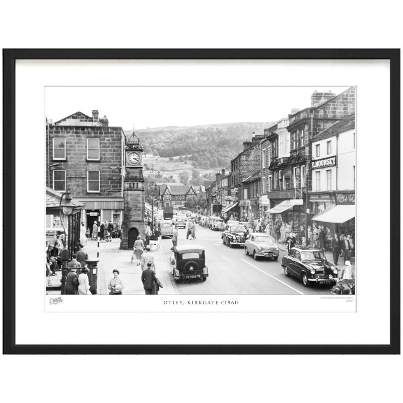 Otley, Kirkgate C1960 - Single Picture Frame Print, 40cm H x 50cm W x 2.3cm D