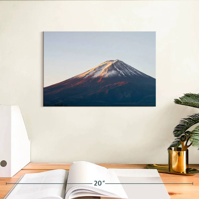 Alvord Good Morning Mount Fuji, H 8 po x l 12 po
