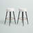 Boatwright Upholstered Counter Stool with Metal Frame