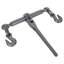 Heavy Duty 5/16"-3/8" Steel Ratchet Binder with 5,400 lbs Working Load Limit, Black-130899664