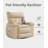 37.4" Wide Oversized Recliner Chair, PU Leather Manual Recliner with 1.5X Sponge Filling-2056711357