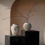 Vase de campagne 5,5 pouces en céramique avec finition patinée, vase à fleurs rustique et étanche pour Boho Home Decor, décoration de table et tablette