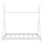 Lit plateforme simple avec structure triangulaire-13391247