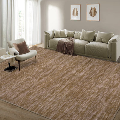 Tapis 2 x 6 pi / 5 * 7 pi / 8 * 10 pi / 9 * 12 pi / 10 * 13 pi avec envers antidérapant résistant aux taches, laine synthétique douce, lavable à la machine
