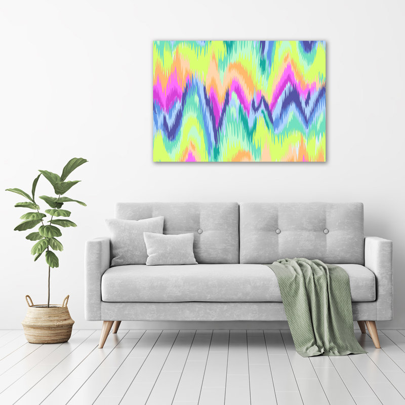 Rainbow Background - Wrapped Canvas Print