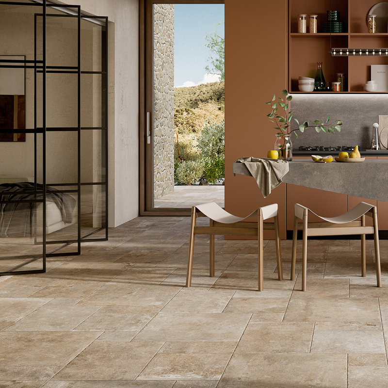 Carrelage en porcelaine Windcrest, Beige