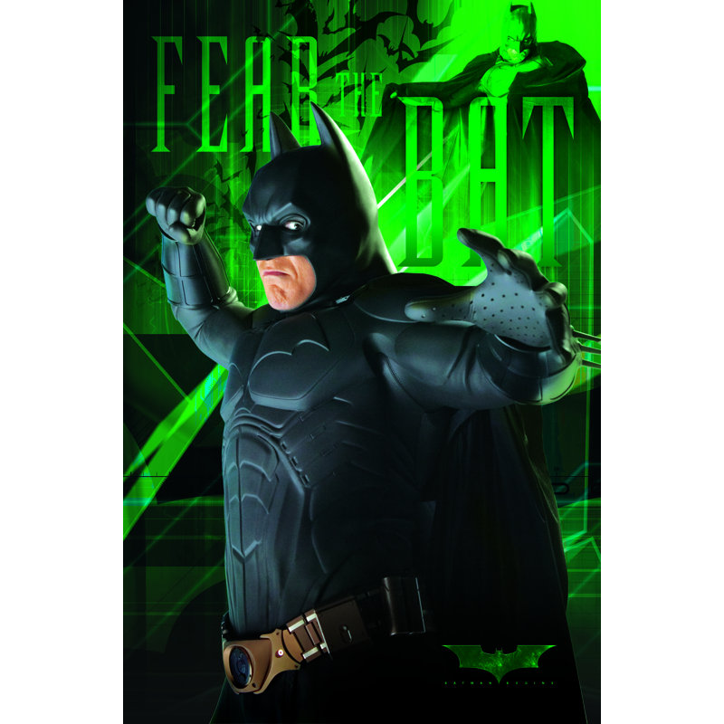 Impression sur papier de crainte batman