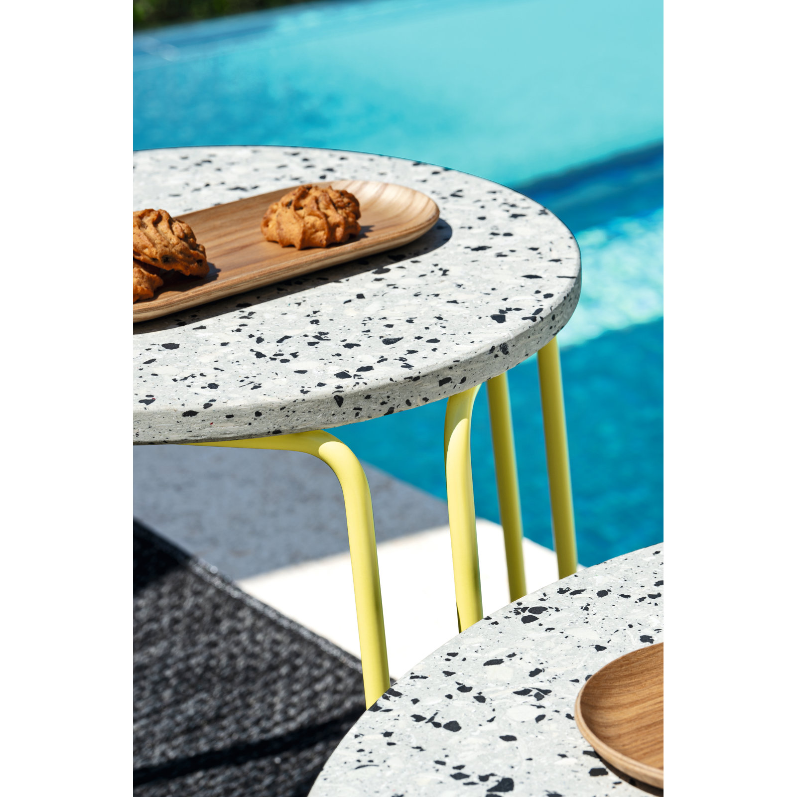 Stulle Stone Coffee Table, 15.38" H x 15.75" L x 15.75" W