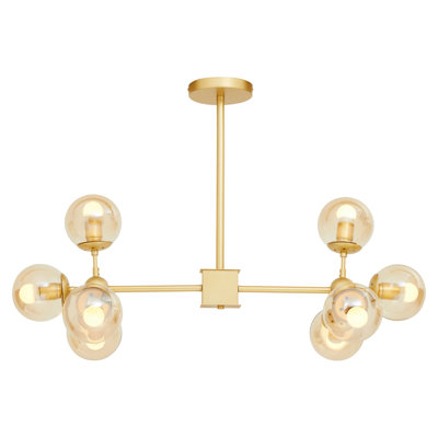 Glenwood 8 - Light Sputnik Chandelier