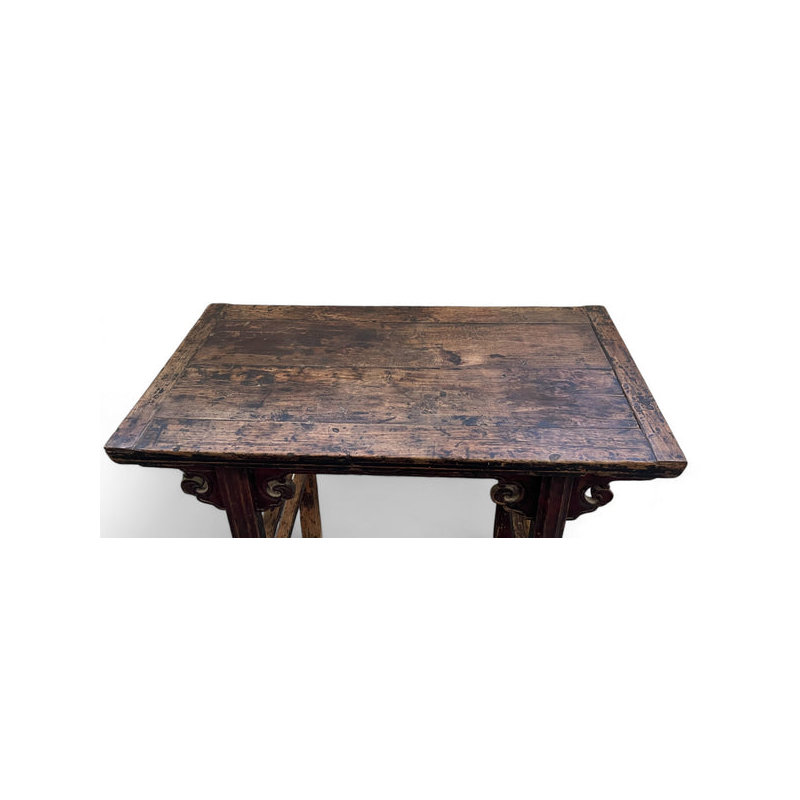 Console en bois massif 37,00787401574803 po