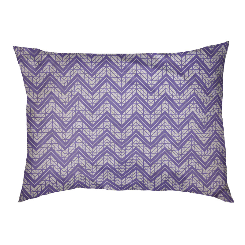 Coussin Chelan, Moyen (H 6,5 po x l 40 po x P 30 po), Mauve