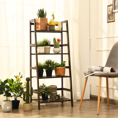 Grata 19'' W Solid Wood Shelving Unit