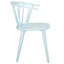 Baek 45cm Solid Spindle Back Arm Chair-132421089
