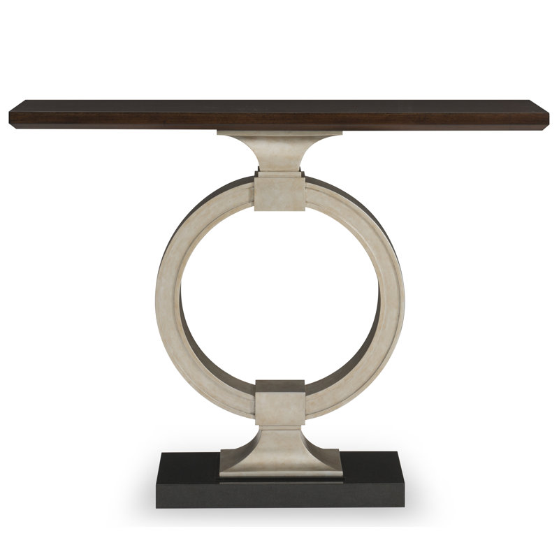 Oculus 42'' Solid Wood Top Console Table