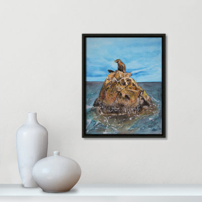 Rashebia Seal Rock Print by Mike Ragan for