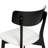 Putnam Upholstered Dining Chairs with Curved Back & Rubberwood Legs -298005088-322568970