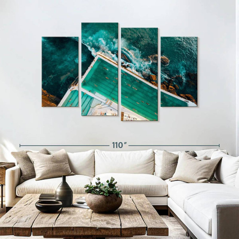 Gillard Bondi Icebergs Club, H 54 po x l 84 po