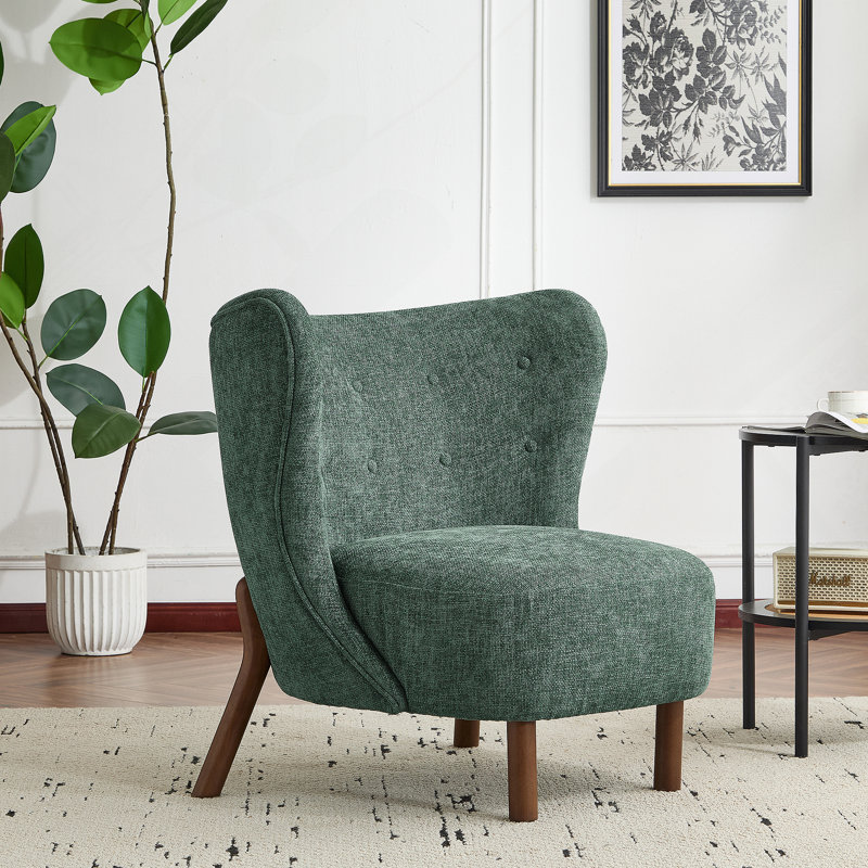 Fauteuil d'appoint rembourré Bella, Green