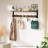 Wall Hooks With Shelf, Coat Rack Wall Mount