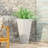 13" X 28.5" Outdoor Modern Cast Stone Planter-1528660964-1528660987
