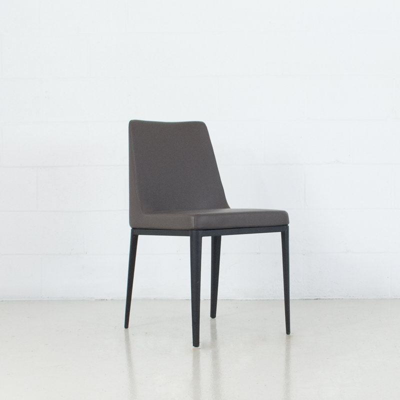Chaise rembourrée Capson, Anthracite