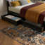 Lit plateforme en bois avec tiroirs de rangement Harlowe-1356210683-1356210686