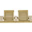 Outdoor 7 - Piece Teak Dining Set with Cushions