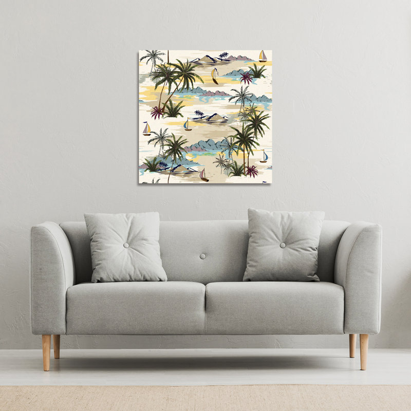 No Title by Andrew Lee - Wrapped Canvas Print, 77cm H x 77cm W x 4cm D