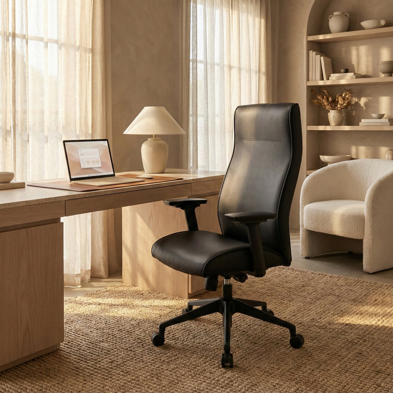 Fauteuil de bureau à haut dossier Maxwell