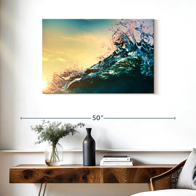 Alvord Retro Wave, 24" H x 36" W