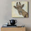 Motif de girafe - reproduction sur toile tendue-2075276054