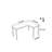 Corner solid wood desk-2092445117