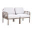 Fauteuil modulaire d'extérieur pour cour arrière - Plastique confortable pour l'intérieur et l'extérieur