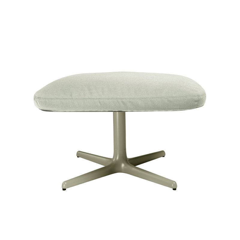 Table de bout Anou Toledo, Dessus gris verdâtre / base menthe