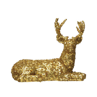 Resin and Sequin Deer