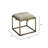 Shelby Steel Accent Stool