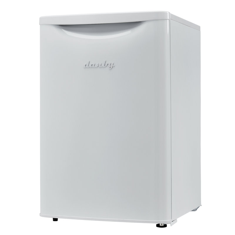 Réfrigérateur miniature classique 2,6 pieds cubes autoportant, Blanc