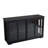Brackley Modern Glass Door Kitchen Storage Cabinet - E1 MDF Solid Wood Sideboard,Non-Slip Feet & Spacious Top