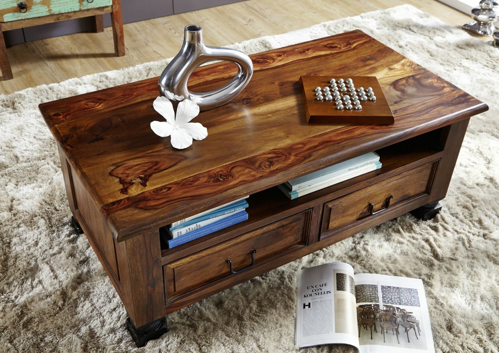 New Boston Coffee Table with Storage