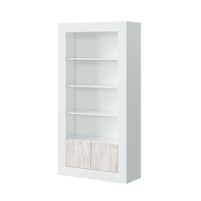 Diyaan 181 cm H x 94 cm W Standard Bookcase